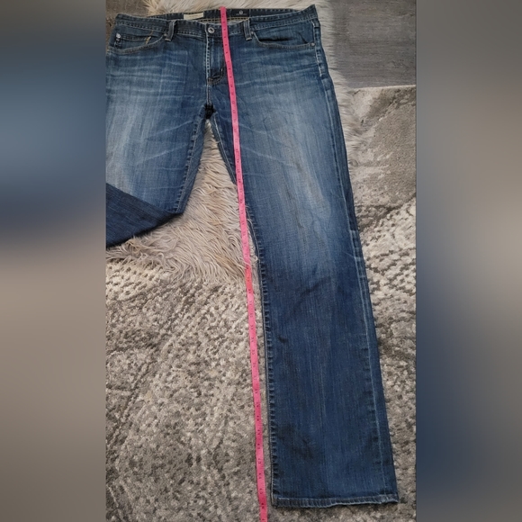 AG Adriano Goldschmied The Protégé Straight Leg Jeans Size 38X34 - Picture 6 of 11